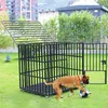 Cage pour chiens, construction métallique robuste, design Voir les images du produit 2