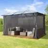 TOOLPORT Gartenpavillon 3x4 m wasserdicht ALU Deluxe Produktbild-Vorschau 2