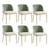 Set di 6 sedie da pranzo Merax, sedia da pranzo moderna con Anteprima dell’immagine prodotto 3