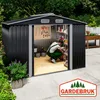 GARDEBRUK Abri de jardin métal XXL anthracite Voir les images du produit 5