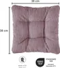 sleepling - 2er Set Stuhlkissen, Sitzkissen, Cord Optik, Produktbild-Vorschau 2