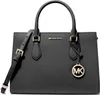 A black Michael Kors handbag is shown against a white background. Produktbild-Vorschau