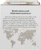 A box with text and a world map showing distribution of Barn Swallows. Anteprima dell’immagine prodotto