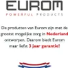 The image shows the Eurom logo and marketing text about the product's quality and warranty. Náhled obrázku produktu