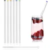 com-four® 6x Glasstrohalme 23 cm spülmaschinenfest und Produktbild-Vorschau 9