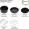 Ensemble d'Accessoires pour friteuse à air chaud Monzana - Voir les images du produit 1