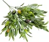 Künstlicher Olivenstrauß mit Früchten 36 cm Produktbild-Vorschau 13