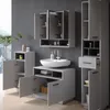 Badmöbel-Set Vicco Beatrice Grau 4 Teile, Model 40207 Produktbild-Vorschau 5