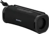 A black SONY Bluetooth speaker is shown against a white background. Voir les images du produit
