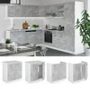 Meuble bas sous-évier Vicco R-Line Béton 80cm , PT Marbre, Voir les images du produit 4