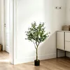 Sztuczna oliwa, wysokość 120 cm, 2 gałęzie i 504 liście, Podgląd zdjęcia produktu 9