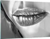 Bilder auf glas - Lippen Gesicht weiblich Lippenstift - Produktbild-Vorschau 1