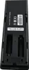 The back of a black remote control, showing the battery compartment. Náhľad obrázku produktu