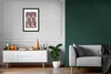 MuchoWow® MuchoWow® Gerahmtes Poster Blumen - Schmetterling Produktbild-Vorschau 6