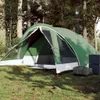 vidaXL Campingzelt 4 Personen Grün Wasserdicht Produktbild-Vorschau 2