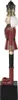 Clayre & Eef Figur Nussknacker 27 cm Rot Kunststoff Produktbild-Vorschau 4