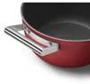 Smeg CKFC2411RDM, Červená, PTFE, 250 °C, Hliník, Nerezová Náhľad obrázku produktu 14
