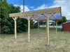 Tettoia posto auto coperto in legno 6.06x5.03 m - 30 m2 - Anteprima dell’immagine prodotto 5