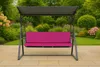 Gartenkissen Set für Gartenschaukel – rosa – Sitzkissen Produktbild-Vorschau 5