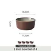 Schale set 4er Ø15,2cm Keramik Müslischalen Salatschale Produktbild-Vorschau 2