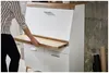 SECRET - Sekretär Weiß mit Eiche Altholz mit Platz für einen Monitor Produktbild-Vorschau
