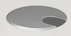 Kabeldurchlassdose 60x60mm rechts montiert Silber Produktbild-Vorschau 3