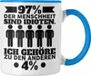Trendation - Lustiger Spruch 97% Der Menschen Idi*** Ich Produktbild-Vorschau 1