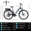 Maxtron E-Bike Cityrad Urban 7 Elektrofahrrad, 7-Gang Produktbild-Vorschau 12