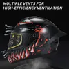 Motorradhelm Integralhelm L 59-60 cm Rapid Street Helm Náhled obrázku produktu 6
