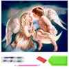 Malen nach Zahlen XXXL 5d Diamond Painting Engel im Himmel Produktbild-Vorschau 5