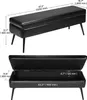 SucceBuy Sitzbank Ottomane (40 x 120 x 45 cm) aus Produktbild-Vorschau 8