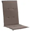 vidaXL Coussin pour chaise de jardin à haut dossier 4pcs Voir les images du produit 11