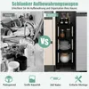 COSTWAY 4patrový úzký skladovací vozík, univerzální vozík s Náhled obrázku produktu 7