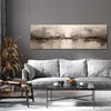Leinwandbilder Abstrakt Loft beige Betonwand 145x45 cm XXL Produktbild-Vorschau 2