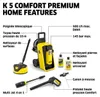 Nettoyeur Haute Pression Karcher K 5 Comfort Premium Home, Voir les images du produit 2