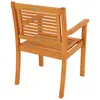 DEGAMO Gartenstuhl Holzstuhl Gartensessel CORUNA, Produktbild-Vorschau 4