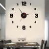 3D DIY osvětlený ciferník, akrylové hodiny bez vrtání, bez Náhled obrázku produktu 1