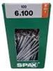 SPAX Universalschraube, 6 x 100 mm, 100 Stück, Teilgewinde, Produktbild-Vorschau 10
