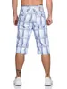 Herren 3/4  Kurze Hose Bermuda Shorts Karo Sommer /  Muster Produktbild-Vorschau 4