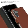 Selencia Custodia a libro in vera pelle Samsung Galaxy S24 Anteprima dell’immagine prodotto 4