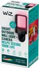 The image shows the retail packaging of a WiZ Smart Outdoor Wall Light + Camera. Produktbild-Vorschau