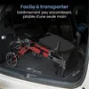 ELONEO 2in1 Fauteuil roulant déambulateur pliable et léger Voir les images du produit 9