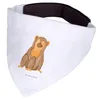 Mr. & Mrs. Panda Hunde Halstuch Affe - Weiß - Geschenk, Produktbild-Vorschau 2