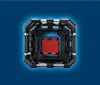 A top-down view of a Bosch Akku-Baustellenradio on a blue background. Produktbild-Vorschau