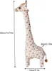 Morbido peluche giraffa animali bambola giocattolo Anteprima dell’immagine prodotto 3