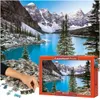 Puzzle 1000 pezzi Jewel of the Rockies 102372 Anteprima dell’immagine prodotto 3