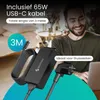 Siltcon® USB-C Laptop-Ladegerät 65W – Universal mit 3m Produktbild-Vorschau 4