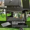 Outsunny Gasgrill 15,2 KW Grillwagen inkl 5 Produktbild-Vorschau 7