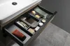 Organizér LINDO "U" 372x36x323 mm, plast, antracitová barva Náhled obrázku produktu 2
