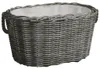 vidaXL Kôš na drevo s držadlami na prenášanie 59x42x28 cm Náhľad obrázku produktu 6